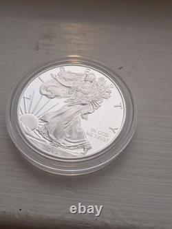2015-W American Silver Eagle 1 oz Proof Coin OGP Box COA US Mint Gem
