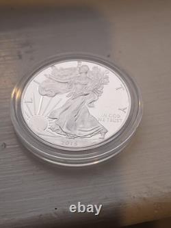 2015-W American Silver Eagle 1 oz Proof Coin OGP Box COA US Mint Gem
