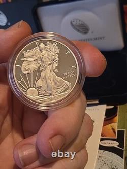 2015-W American Silver Eagle 1 oz Proof Coin OGP Box COA US Mint Gem