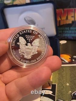 2015-W American Silver Eagle 1 oz Proof Coin OGP Box COA US Mint Gem