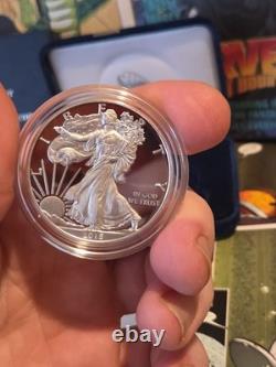 2015-W American Silver Eagle 1 oz Proof Coin OGP Box COA US Mint Gem