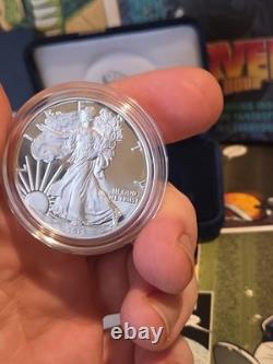 2015-W American Silver Eagle 1 oz Proof Coin OGP Box COA US Mint Gem