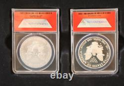 2015 W Silver Eagle Two-Coin Limited First Release set Westminster Mint/MSPR70