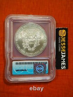 2015 (p) Silver Eagle Icg Bu'minted At Philadelphia' Mint Mintage 79,640