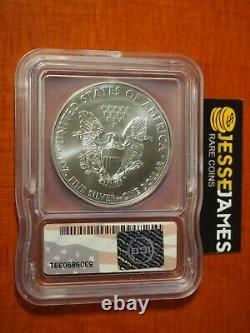 2015 (p) Silver Eagle Icg Ms69 Minted At Philadelphia Mint Mintage 79,640 Key