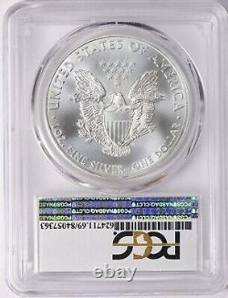 2015 (p) Silver Eagle Pcgs Ms69 Philadelphia Mint 1 Of 79,640