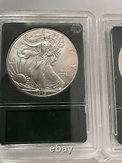 2015 silver eagles slab of 20