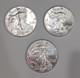 2016 1oz Silver American Eagle/liberty Coin $1 Us Mint X 3 (3 Coins In Lot)