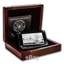 2016 30th Anniversary 3 oz Silver American Eagle Coin Bar WithMint Packaging & COA