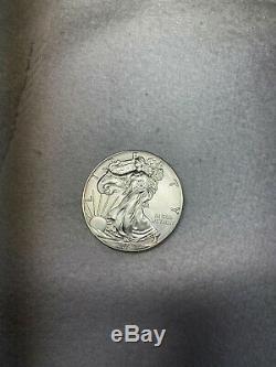 2016 American Silver Eagle (1 oz) $1 1 Roll Twenty 20 BU Coins in Mint Tube