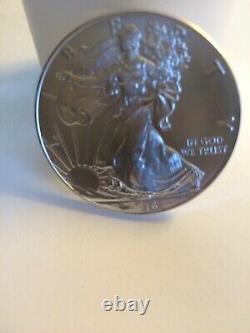 2016 American Silver Eagle 1 oz. 999 Fine Silver Dollar. $1 US Mint, Roll of 20