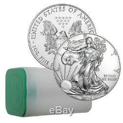 2016 American Silver Eagle 1 oz Coin US Mint Tube of 20
