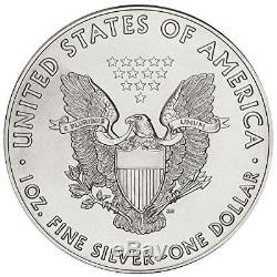 2016 American Silver Eagle 1 oz Coin US Mint Tube of 20