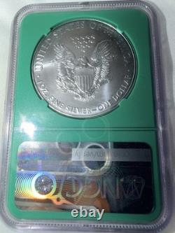 2016 P Silver Eagle NGC MS69 Green Core FROM US MINT SEALED BOX Philly Mint