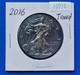 2016 Silver American Eagle Coin Bu Natural Monster Toned 1 Oz Us $1 Uncirculated