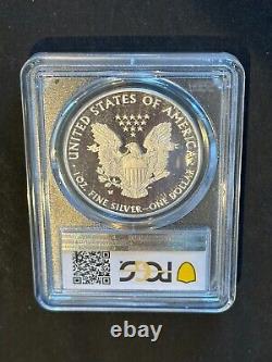 2016 W (2020) $1 Proof Silver Eagle Lettered Edge PCGS PR70 DCAM WP- Mint Hoard