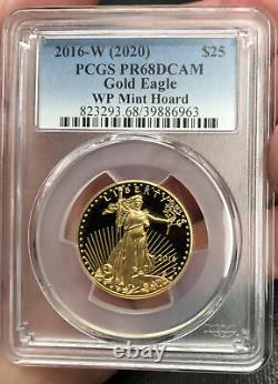 2016-W (2020) $25 Gold Eagle WP Mint Special Auction Release, PCGS DCAM, Hoard