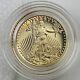 2016-w $5 American Eagle 1/10 Oz. Gold Proof Coin In Mint Case & Box With Coa