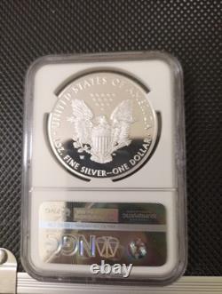 2016-W American Silver Eagle 30th Anniversary FDI PR70 DCAM E194 Mercanti Sign