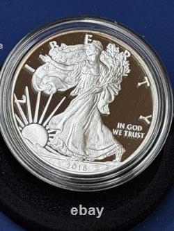 2016 W Proof ASE Ronald Reagan Chronicles Set With Rev PF R. R. Dollar & Commem