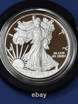 2016 W Proof ASE Ronald Reagan Chronicles Set With Rev PF R. R. Dollar & Commem