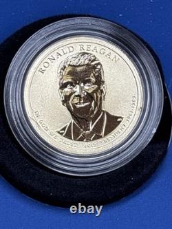 2016 W Proof ASE Ronald Reagan Chronicles Set With Rev PF R. R. Dollar & Commem