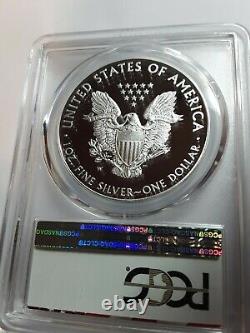 2016 W Silver Eagle (2019 West Point Mint Hoard) Lettered Edge PCGS PR70DCAM