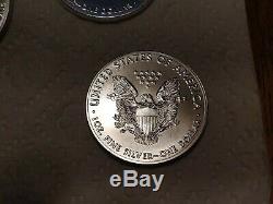 2017 American Silver Eagle (1 oz) $1 1Roll. 20 BU Coins in mint Tube