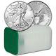 2017 American Silver Eagle (1 Oz) $1 1 Roll Twenty 20 Bu Coins In Mint Tube