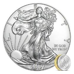 2017 US Mint $1 American Silver Eagle 1 oz Silver Coin Lot of 10