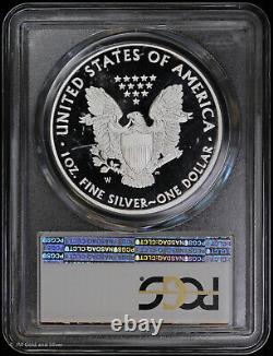 2017 W (2020) Proof Silver Eagle PCGS PR 70 DCAM West Point Mint Hoard ASE