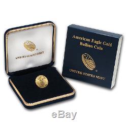 2018 1/10 oz Gold American Eagle BU (withU. S. Mint Box) SKU#152746