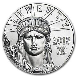 2018 1 oz Platinum American Eagle BU (withU. S. Mint Box) SKU#152919