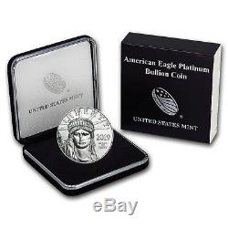 2019 1 oz Platinum American Eagle BU (withU. S. Mint Box) SKU#185245