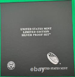 2019 Limited Edition Silver Proof Set US Mint 8 Coins OGP American Silver Eagle