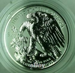 2019 P$25 Palladium 1oz Reverse Proof American Eagle in Original Mint Packaging