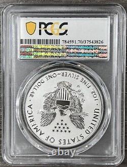 2019 Pride of Two Nations Silver Eagle Maple PCGS PR70 FDOI Dual Flag