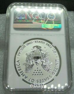 2019 S Reverse Proof Silver Eagle NGC Graded PF 69 With COA & Mint Box