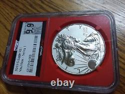 2019 San Francisco mint silver eagle enhance reverse proof ngcx 9.9 beautiful co