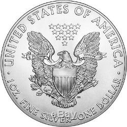 2019 Silver American Eagle BU 10 Piece Lot in Flips