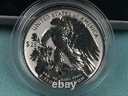 2019 US Mint 1 oz Palladium Eagle Reverse Proof Coin
