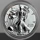 2019-w Enhanced Reverse Proof Silver Eagle This Exact Coin With Org Capsule #81