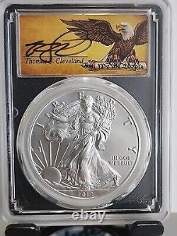 2019 W Proof Silver Eagle PCGS PR70 DCAM Cleveland FDI PHILADELPHIA Cleveland