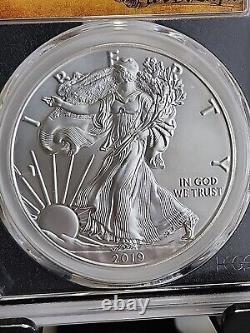 2019 W Proof Silver Eagle PCGS PR70 DCAM Cleveland FDI PHILADELPHIA Cleveland