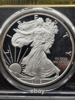 2019 W Silver Eagle PPCGS-PR70 DCAM Congratulation Series First Day