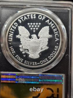 2019 W Silver Eagle PPCGS-PR70 DCAM Congratulation Series First Day
