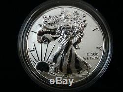 2019 W U. S. Mint Enhanced Reverse-proof Pride Of Nations Silver Eagle Item #53