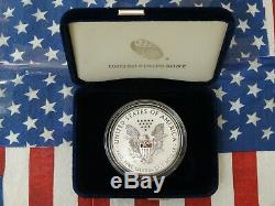 2019 W U. S. Mint Enhanced Reverse-proof Pride Of Nations Silver Eagle Item #53