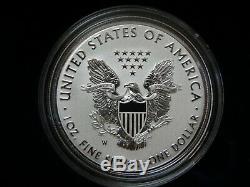 2019 W U. S. Mint Enhanced Reverse-proof Pride Of Nations Silver Eagle Item #53