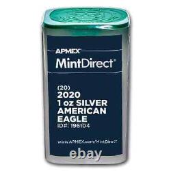 2020 100-Coin American Silver Eagle MintDirect Mini Monster Box